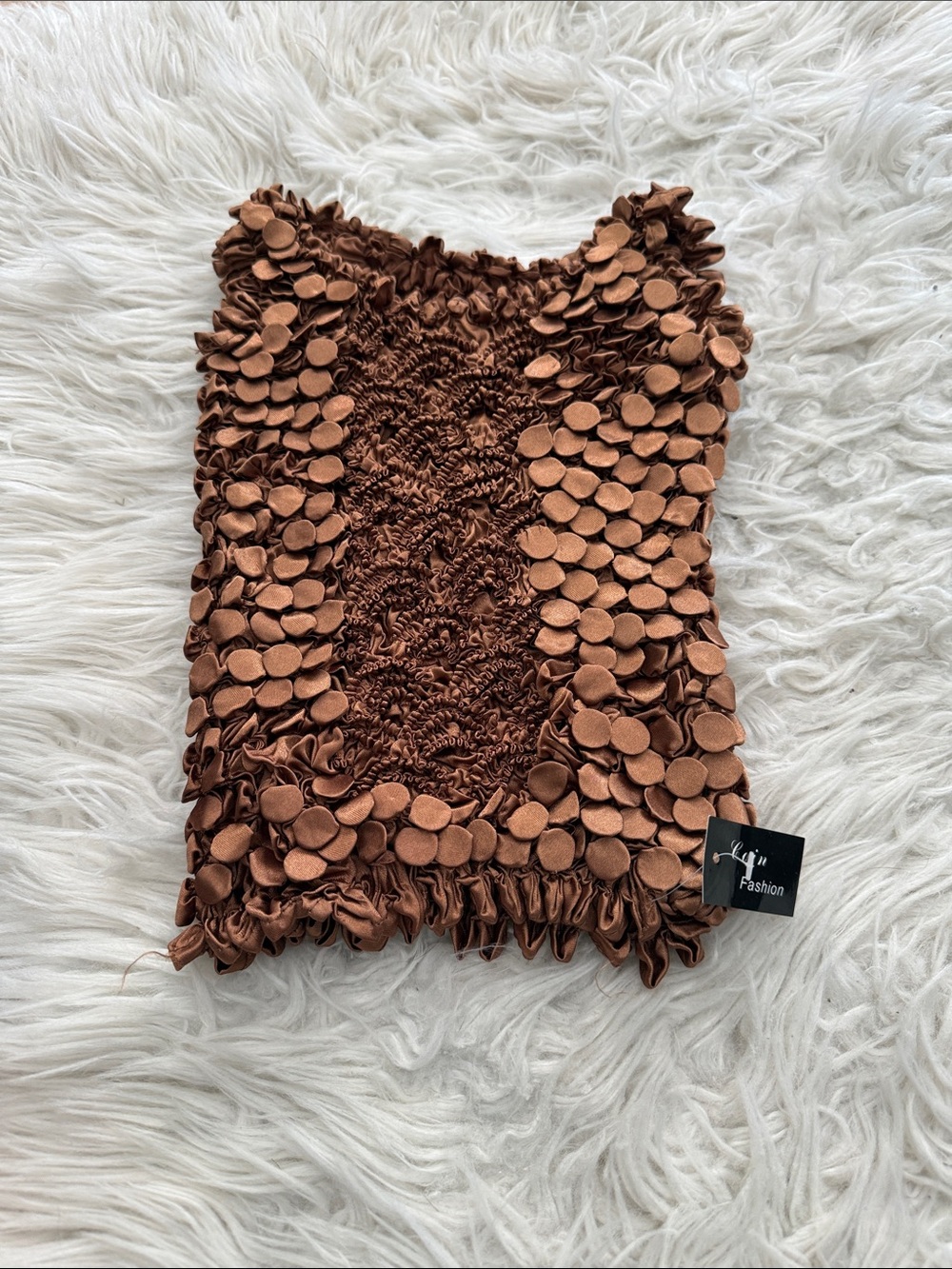 NWT Bronze Coin Fashion Tank
